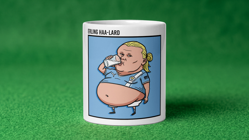 Erling Haa-lard (Erling Haaland) Joke Mug