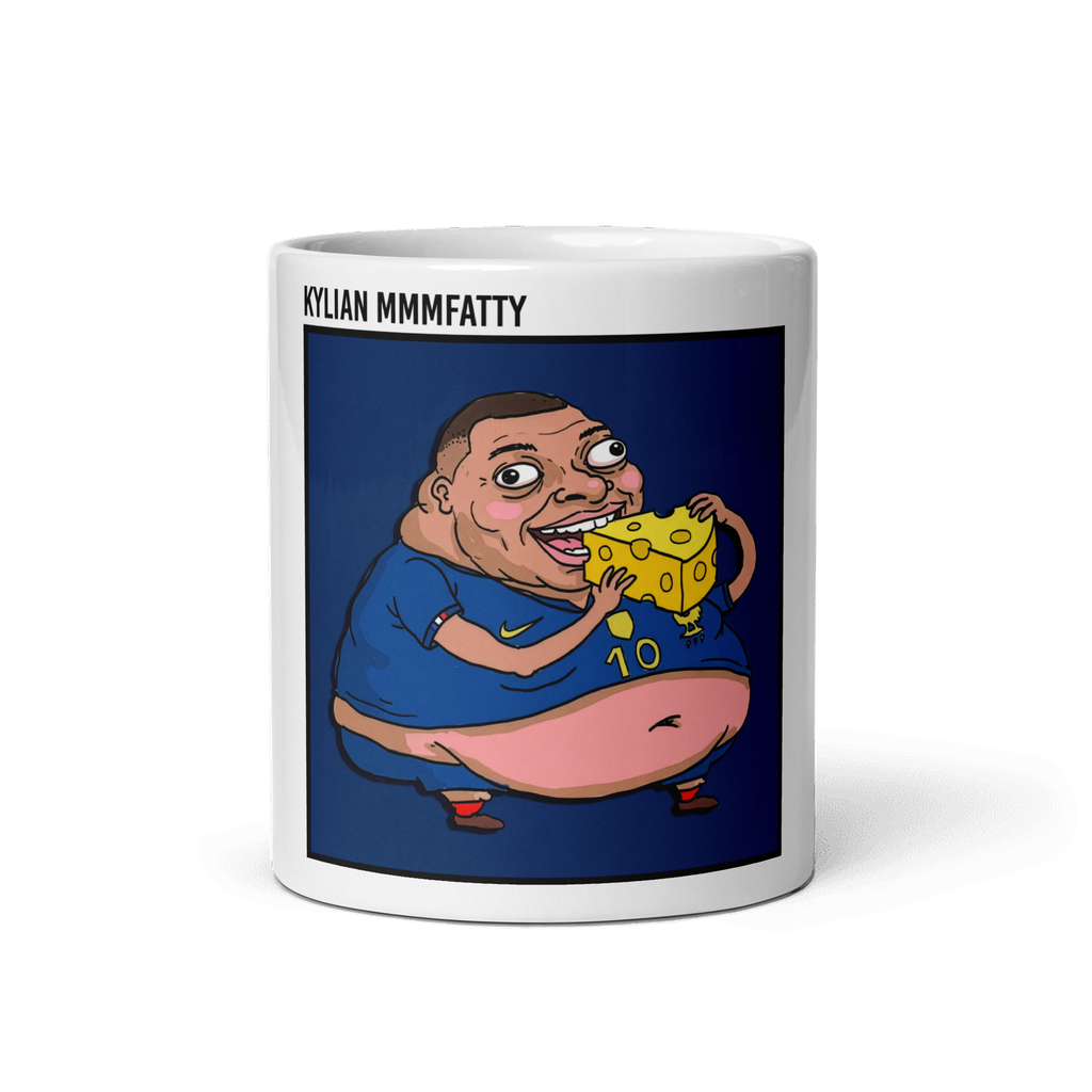 Kylian MmmFatty (Kylian Mbappe) Joke Mug