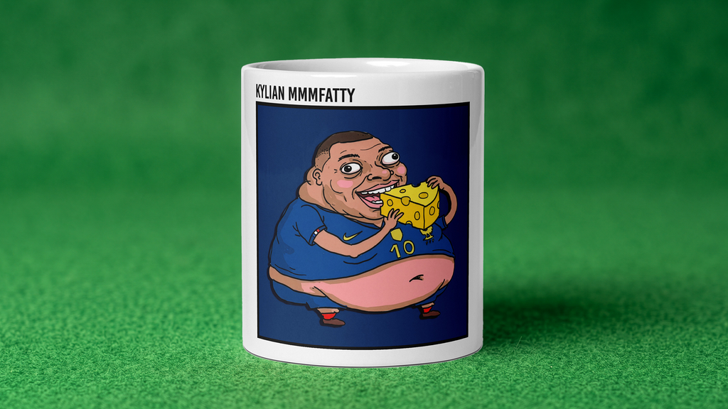 Kylian MmmFatty (Kylian Mbappe) Joke Mug