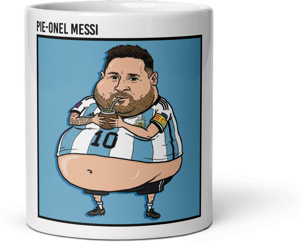 Pie-onel Messi (Lionel Messi) Joke Mug