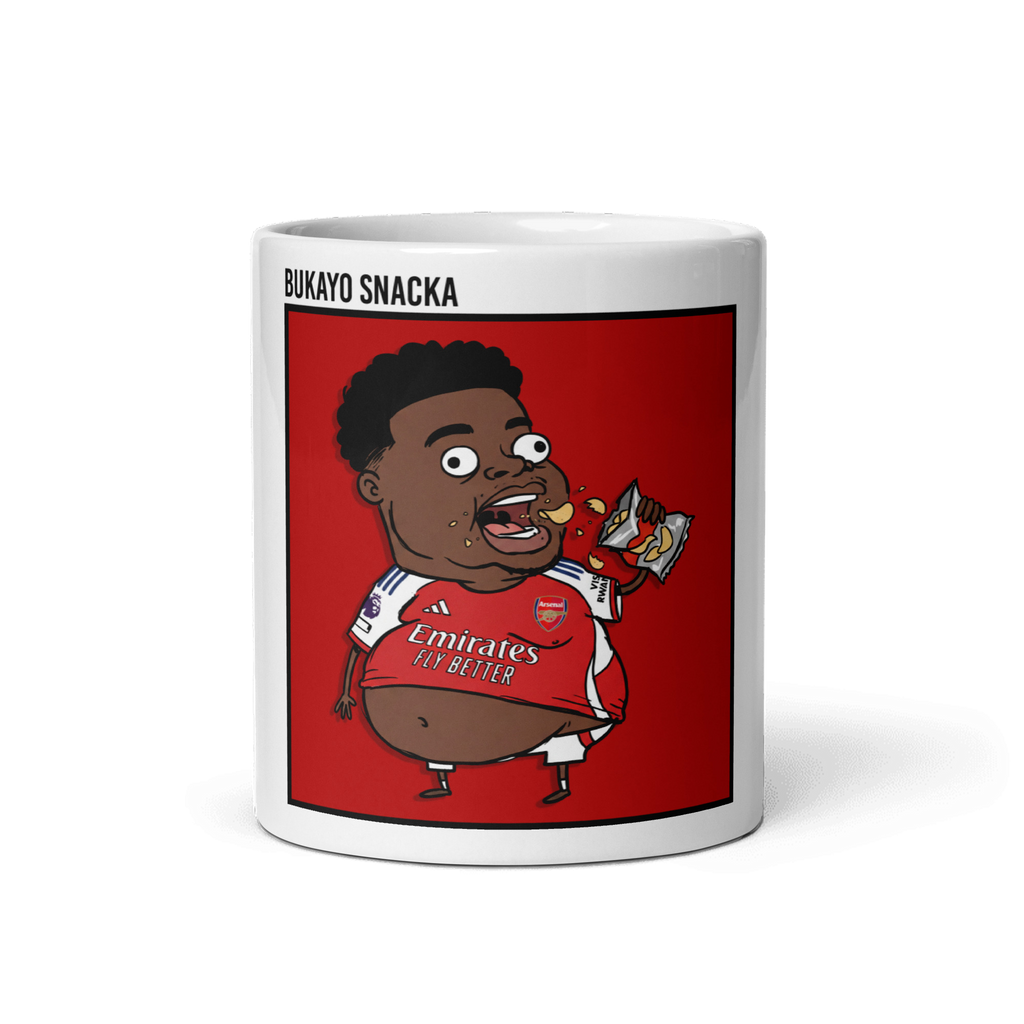Bukayo Snacka (Bukayo Saka) Joke Mug