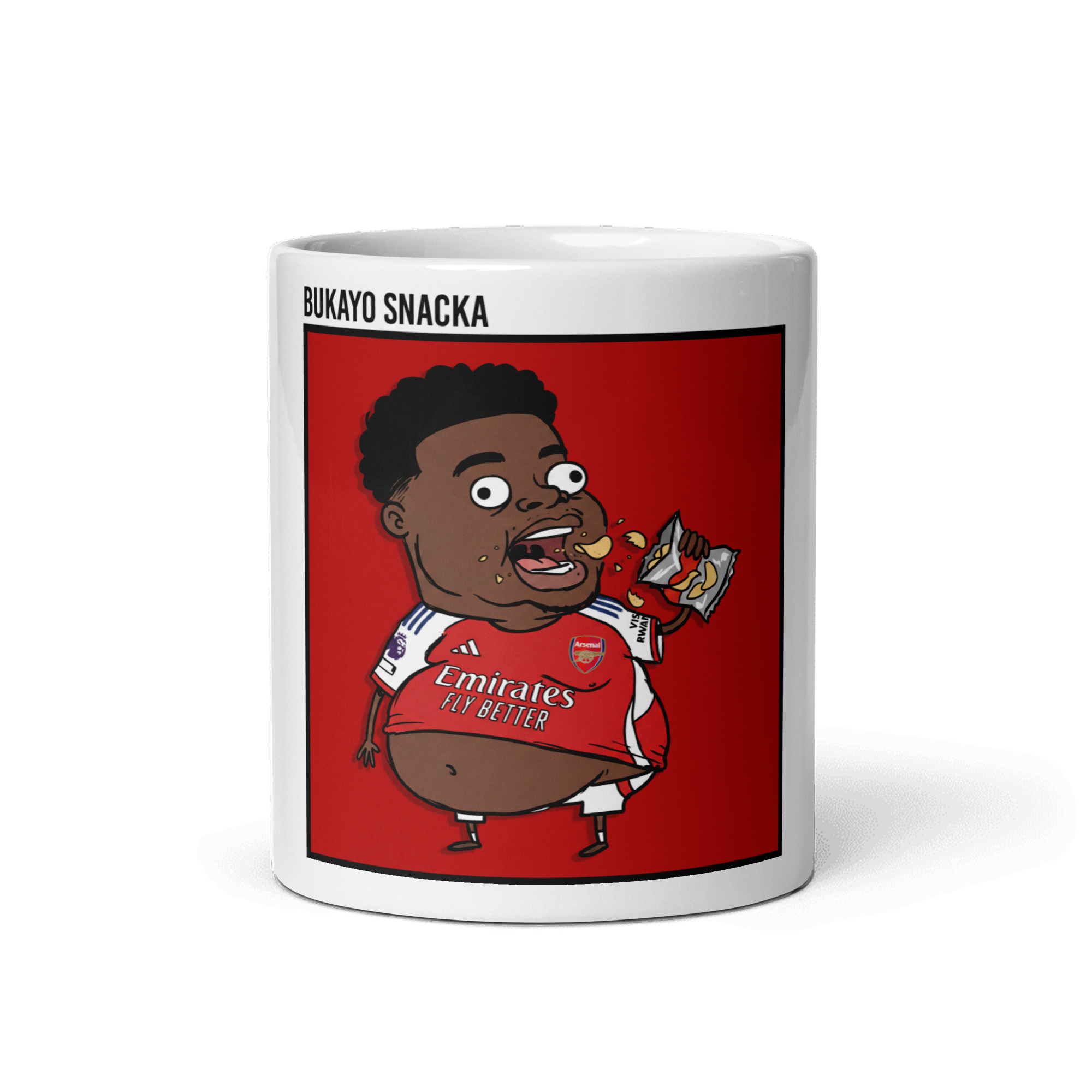 Bukayo Snacka (Bukayo Saka) Joke Mug
