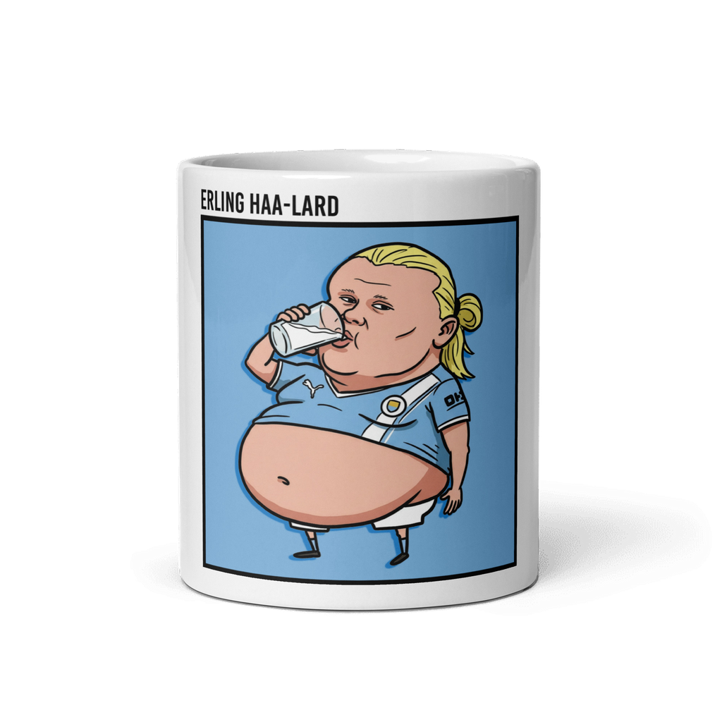 Erling Haa-lard (Erling Haaland) Joke Mug