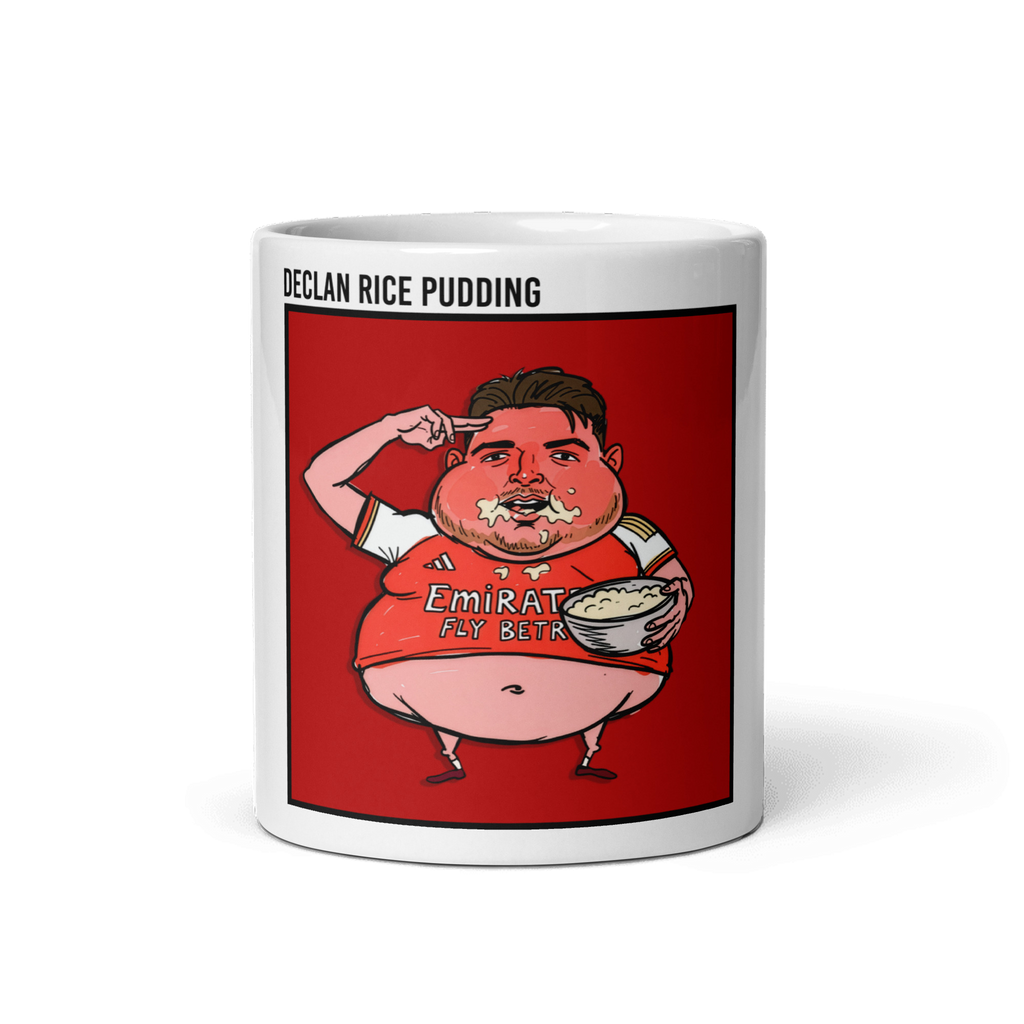 Declan Rice Pudding (Declan Rice) Joke Mug