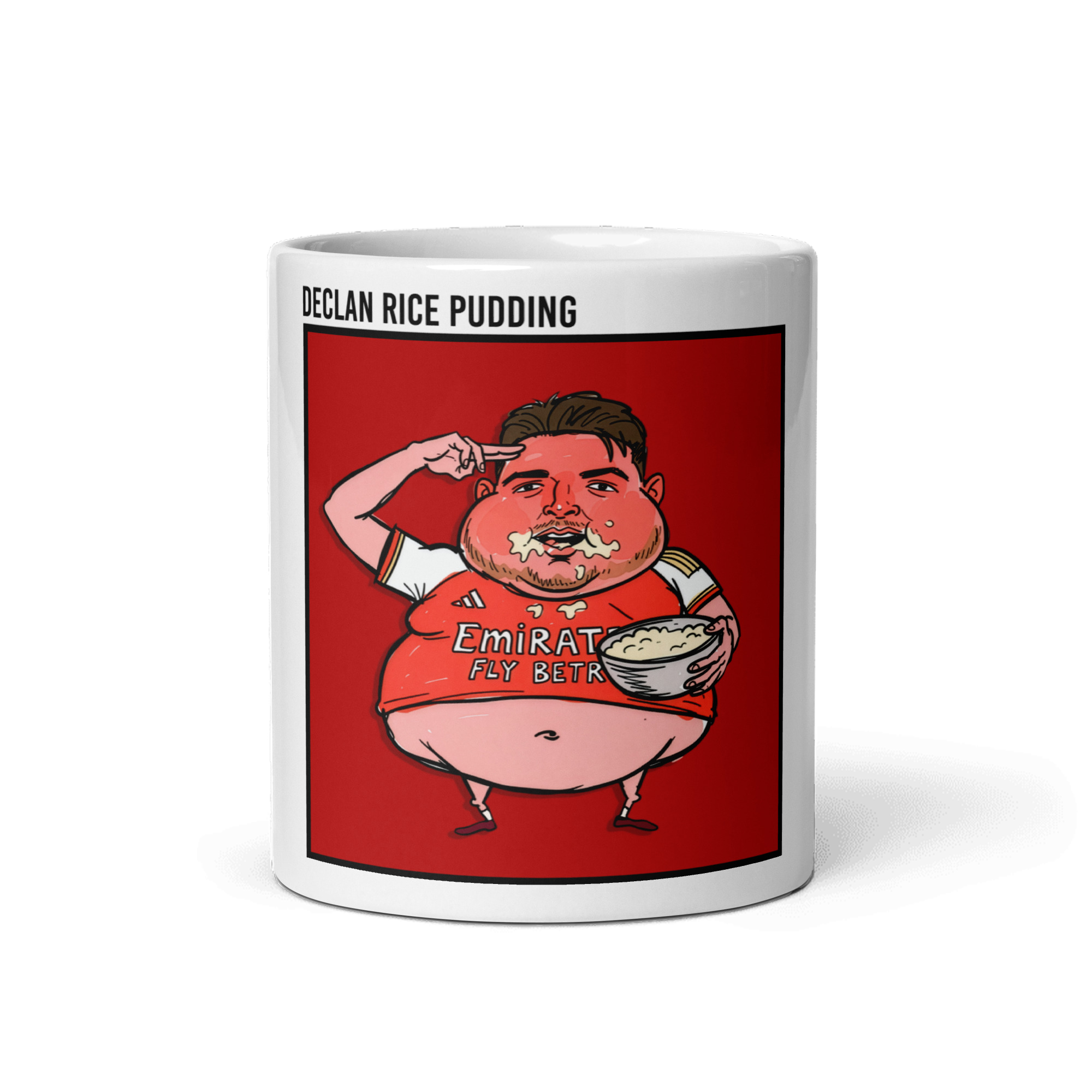 Declan Rice Pudding (Declan Rice) Joke Mug