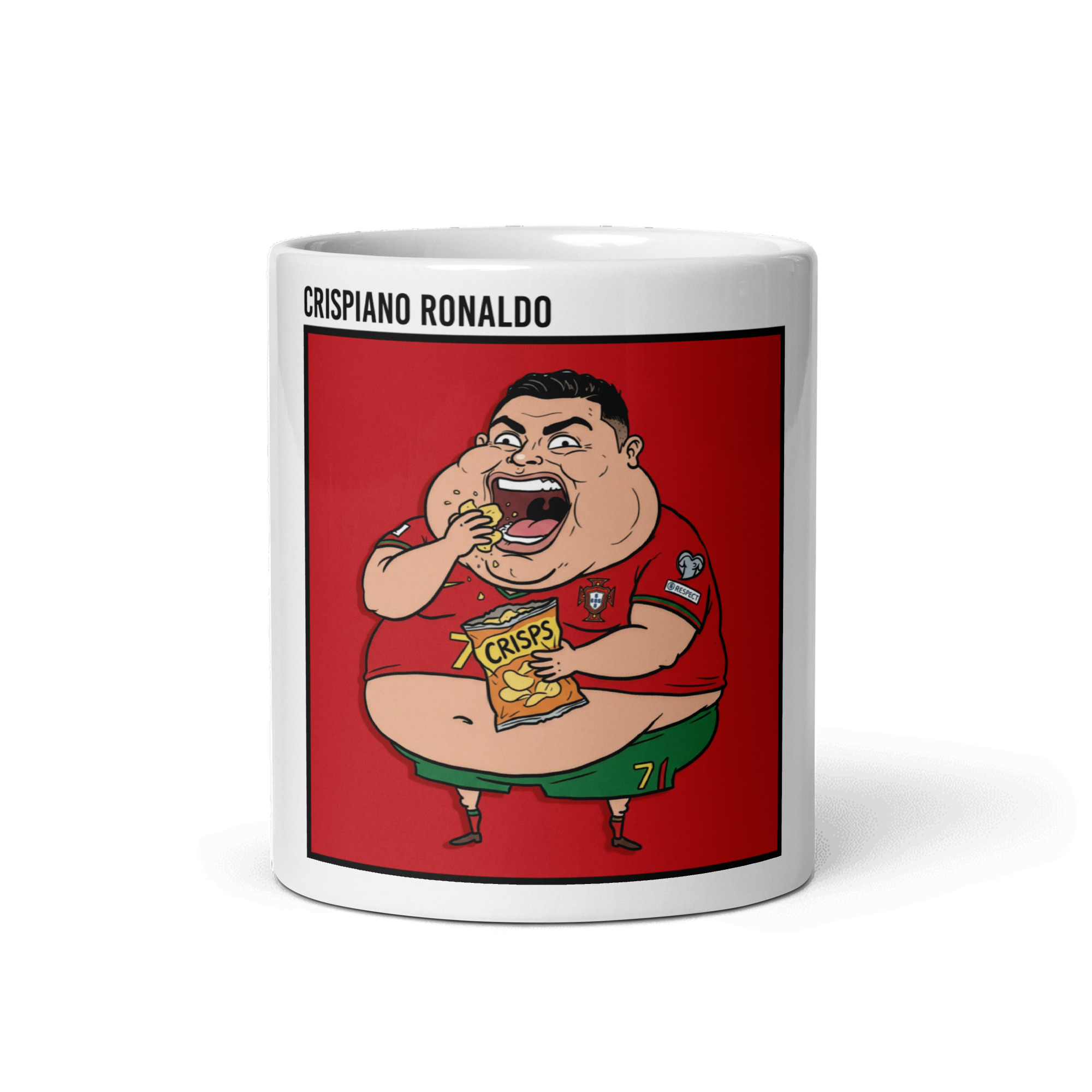 Crispiano Ronaldo (Cristiano Ronaldo) Joke Mug